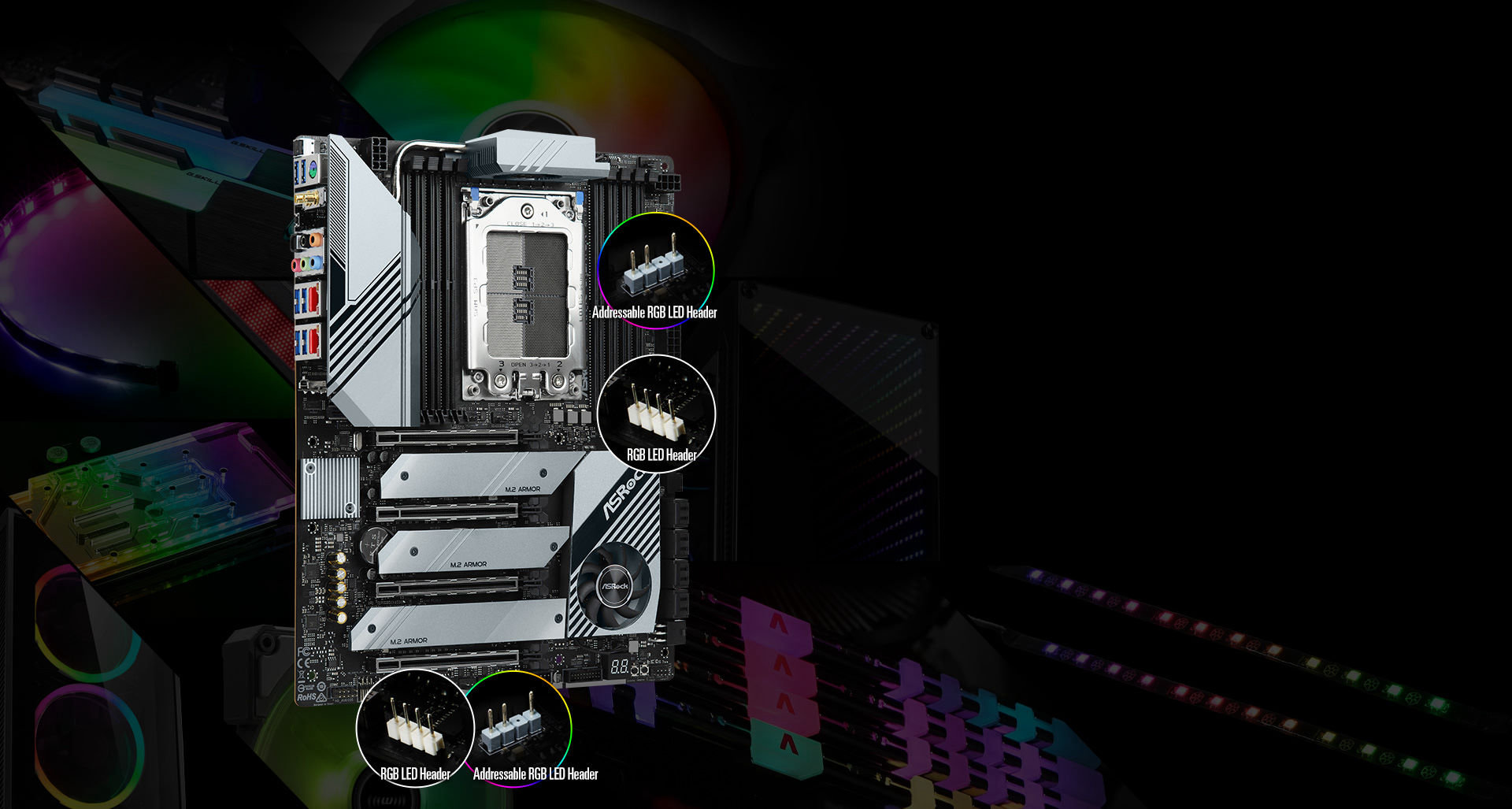 Polychrome LED(right)